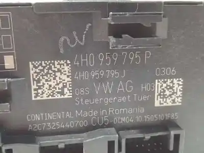 Second-hand car spare part body control unit for porsche macan (typ ) s diesel oem iam references 4h0959795p  