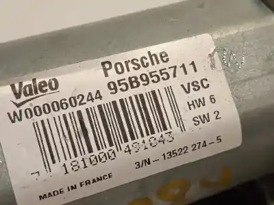 Second-hand car spare part rear windshield wiper motor for porsche macan (typ ) s diesel oem iam references 95b955711  