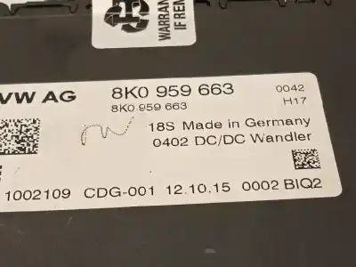 Автозапчасти б/у электронный модуль за porsche macan (typ ) s diesel ссылки oem iam 8k0959663  