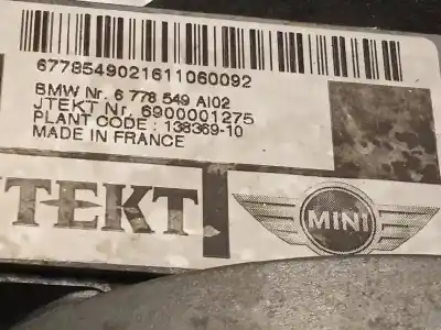 Автозапчасти б/у рулевая рейка за mini mini (r56) cooper ссылки oem iam 6778549 32106778549 32106856876