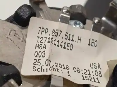Pezzo di ricambio per auto di seconda mano specchio interno per porsche macan (typ ) s diesel riferimenti oem iam 7pp857511h 7pp857511h1e0 