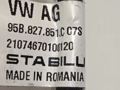 Автозапчастина б/у амортизаторі багажника/дверей для porsche macan (typ ) s diesel посилання на oem iam 95b827851c 95b827851c07s 