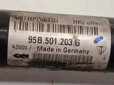 Автозапчасти б/у задняя левая трансмиссия за porsche macan (typ ) s diesel ссылки oem iam 95b501203g  