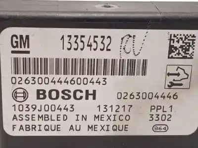 Автозапчасти б/у электронный модуль за opel mokka / mokka x (j13) 1.7 cdti (_76) ссылки oem iam 13354532  
