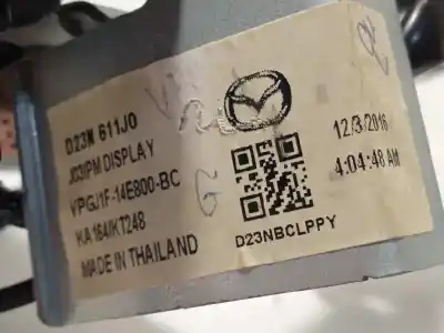 Автозапчасти б/у многофункциональный дисплей за mazda 2 lim. () 1.5 16v cat ссылки oem iam d23n611j0 d23n 