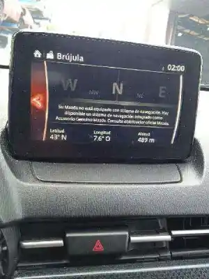 Автозапчасти б/у многофункциональный дисплей за mazda 2 lim. () 1.5 16v cat ссылки oem iam d23n611j0 d23n 