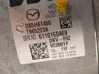 Автозапчасти б/у компрессор кондиционера воздуха за mazda 2 lim. () 1.5 16v cat ссылки oem iam db5h61450 t965223a 