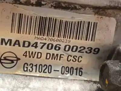 Second-hand car spare part gearbox for ssangyong kyron 200 xdi limited oem iam references 3102009016 mad470600239 g3102009016