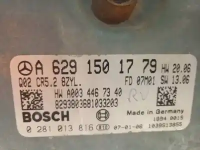 Recambio de automóvil de segunda mano de centralita motor uce para mercedes clase m (w164) ml 450 cdi (164.128) referencias oem iam a6291501779 0281013816 