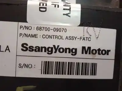 Автозапчасти б/у климат-контроль за ssangyong kyron 200 xdi limited ссылки oem iam 6870009070  6870009070hch