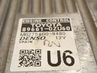 Second-hand car spare part ecu engine control for toyota auris (_e18_) 1.8 hybrid (zwe186_) oem iam references 896610zu60 2756009480 