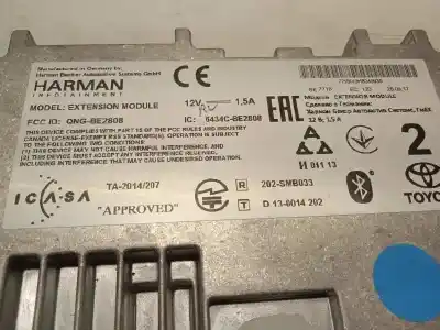 Gebrauchtes Autoersatzteil gps-navigationssystem zum toyota auris (_e18_) 1.8 hybrid (zwe186_) oem-iam-referenzen 868400f020  