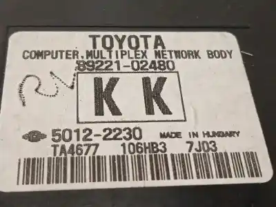 Second-hand car spare part electronic module for toyota auris (_e18_) 1.8 hybrid (zwe186_) oem iam references 8922102480 50122230 