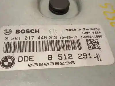 Second-hand car spare part ecu engine control for bmw serie 3 coupe (e92) 320d oem iam references 8512291 0281017446 13618512291