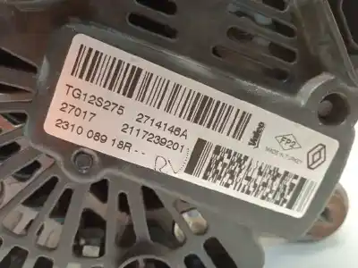 Автозапчасти б/у генератор за renault captur i (j5_, h5_) 1.5 dci 110 ссылки oem iam 231008918r tg12s275 2714146a