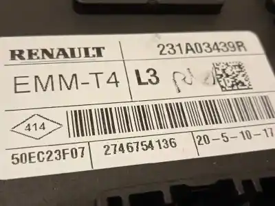 Автозапчасти б/у электронный модуль за renault captur i (j5_, h5_) 1.5 dci 110 ссылки oem iam 231a03439r  