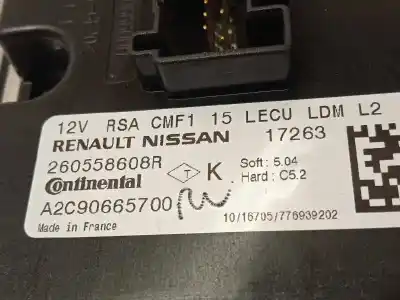 Автозапчастина б/у блок управління ксеноновими фарами для renault captur i (j5_, h5_) 1.5 dci 110 посилання на oem iam 260558608r a2c90665700 