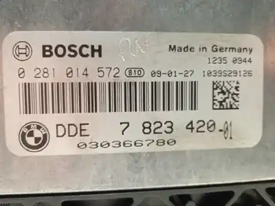 Second-hand car spare part ecu engine control for bmw serie 5 touring (e61) 520d oem iam references 7823420 0281014572 13617823420