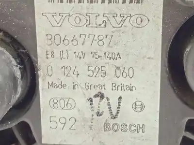 Second-hand car spare part alternator for volvo xc90 2.4 diesel cat oem iam references 30667787 0124525060 