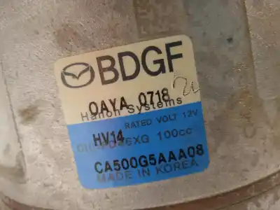 Second-hand car spare part air conditioning compressor for mazda 3 berlina (bp) evolution oem iam references  ca500g5aaa08 
