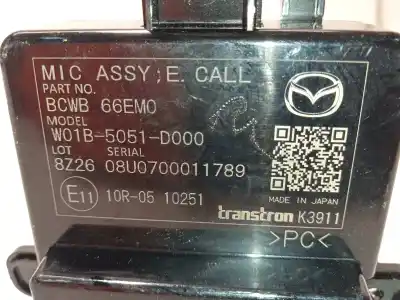 Second-hand car spare part electronic module for mazda 3 berlina (bp) evolution oem iam references bcwb66em0 w01b5051d000 
