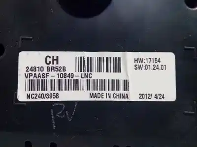 Second-hand car spare part dashboard for nissan qashqai (j10) 1.6 dci turbodiesel cat oem iam references 24810br52b  