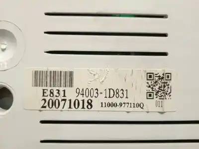 Автозапчасти б/у приборная доска за kia carens iii monospace (un) 2.0 crdi 140 ссылки oem iam 940031d831  