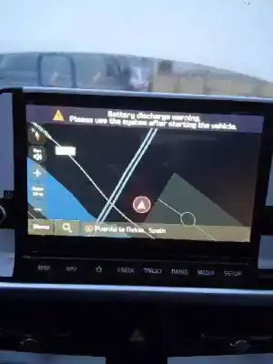 Second-hand car spare part gps navigation system for kia picanto (ja) gt line oem iam references 96560g6521fhv  