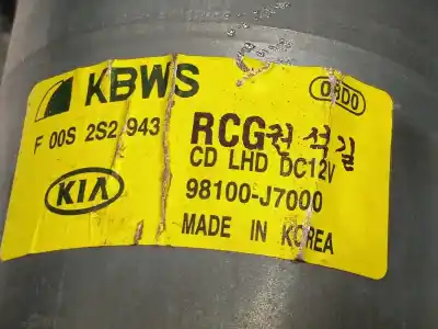 Автозапчасти б/у мотор переднего стеклоочистителя за kia xceed 1.0 tgdi cat ссылки oem iam 98100j7000 f00s2s2943 