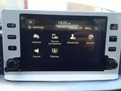 Автозапчастина б/у аудіо система / радіо cd для kia xceed 1.0 tgdi cat посилання на oem iam 96160j7515wk  