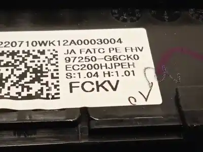 Автозапчасти б/у климат-контроль за kia picanto (ja) gt line ссылки oem iam 97250g6ck0  97250g6ck0fhv
