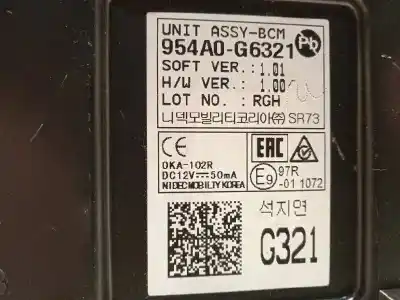 Second-hand car spare part electronic module for kia picanto (ja) gt line oem iam references 954a0g6321  
