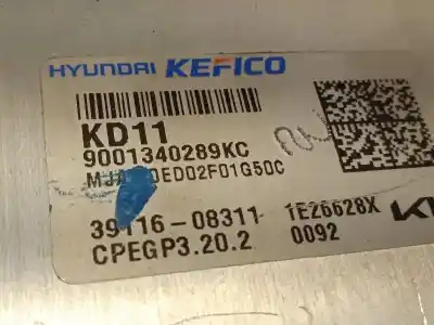 Автозапчастина б/у ебу контролер двигуна для kia picanto (ja) gt line посилання на oem iam 3911608311 9001340289kc 