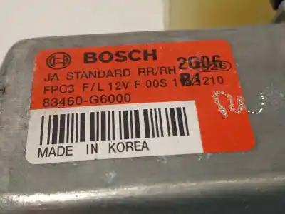 Second-hand car spare part rear right window regulator for kia picanto (ja) gt line oem iam references 83460g6000  