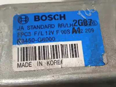 Second-hand car spare part rear left window regulator for kia picanto (ja) gt line oem iam references 83450g6000  