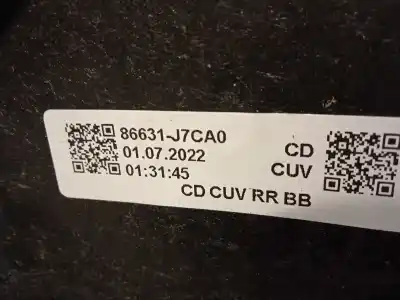Автозапчастина б/у підсилення заднього бампера для kia xceed 1.0 tgdi cat посилання на oem iam 86631j7ca0  