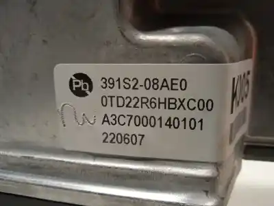 Second-hand car spare part ecu engine control for kia e - niro hibrido oem iam references 391s208ae0 a3c7000140101 