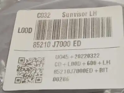 Автозапчастина б/у лівий натір для kia xceed 1.0 tgdi cat посилання на oem iam 85210j7000ed  