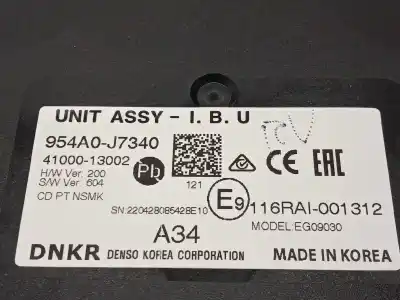 Автозапчастина б/у електронний модуль для kia xceed 1.0 tgdi cat посилання на oem iam 954a0j7340 4100013002 