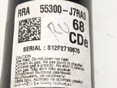 Автозапчастина б/у амортизатор задній лівий для kia xceed 1.0 tgdi cat посилання на oem iam 55300j7ra0  