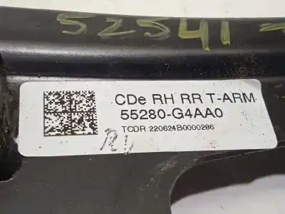 Автозапчасти б/у рычаг задней нижней правой подвески за kia xceed 1.0 tgdi cat ссылки oem iam 55280g4aa0  