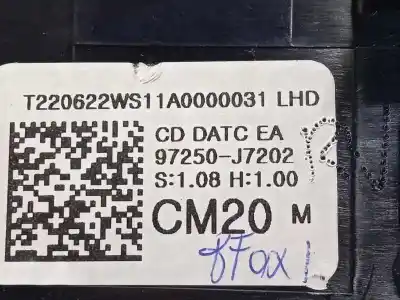 Автозапчасти б/у климат-контроль за kia xceed 1.0 tgdi cat ссылки oem iam 97250j7202  97250j7202wk