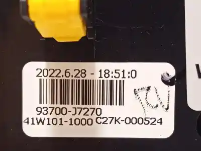 Second-hand car spare part multifunction switch for kia xceed 1.0 tgdi cat oem iam references 93700j7270  