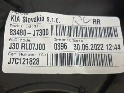 Second-hand car spare part rear right window regulator for kia xceed 1.0 tgdi cat oem iam references 83480j7300 83460j7000 