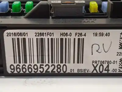 Pezzo di ricambio per auto di seconda mano scatola relè/fusibili per citroen c3 live edition riferimenti oem iam 9666952280
