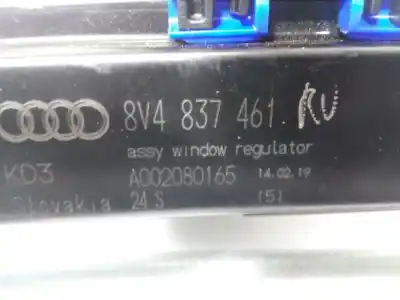 İkinci el araba yedek parçası ön sol pencere regülatörü için audi a3 sedán (8vm) 30 tdi s line oem iam referansları 8v4837461 5q0959802b 