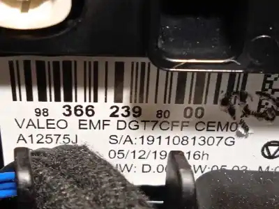 Second-hand car spare part multifunction display for citroen c4 cactus c-series oem iam references 9836623980  9839059280