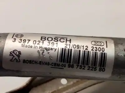 Peça sobressalente para automóvel em segunda mão motor do limpa para brisas por peugeot 208 active referências oem iam 9673222580 3397021391 