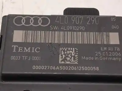 Second-hand car spare part comfort module for audi q7 (4l) 3.0 tdi oem iam references 4l0907290 4l0910290 