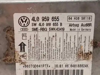 Second-hand car spare part airbag control unit for audi q7 (4l) 3.0 tdi oem iam references 4l0959655 5wk43419 4l0910655b
